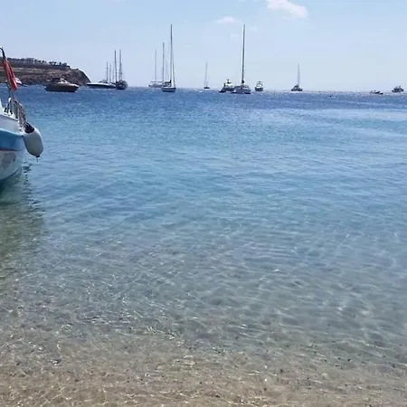 דירה Cycladic Apt Near Mykonos Town אורנוס