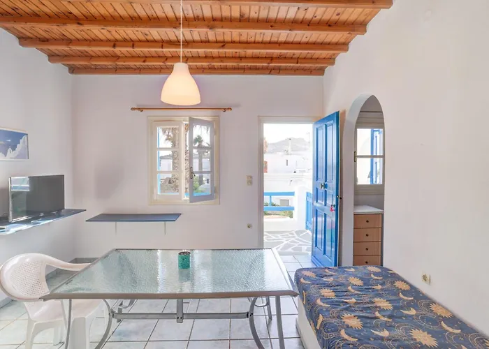 דירה Cycladic Apt Near Mykonos Town אורנוס